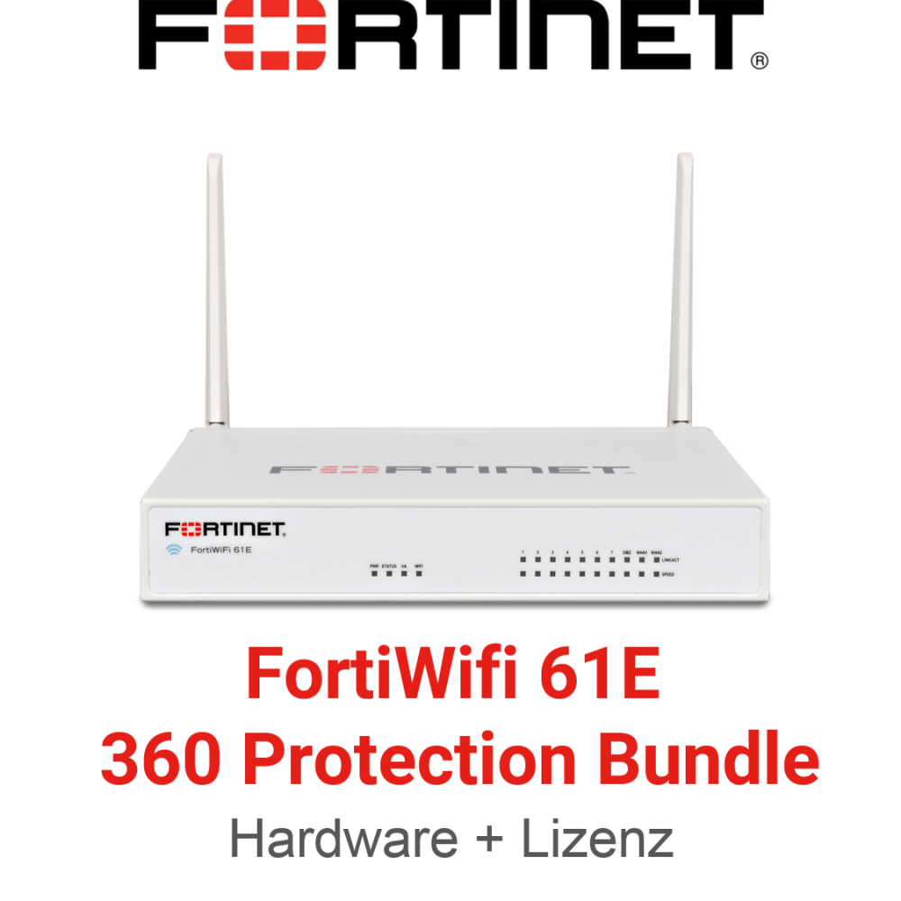 Fortinet FortiWiFi-60E - 360 Bundle (End of Sale/Life)