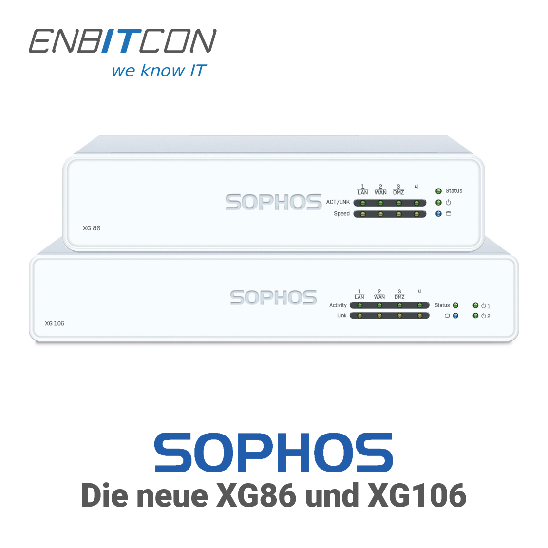Sophos - nowe XG86 i XG106
